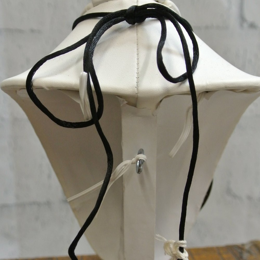 Pressed Tin Heart and Matching Earrings - Picture 6 of 7